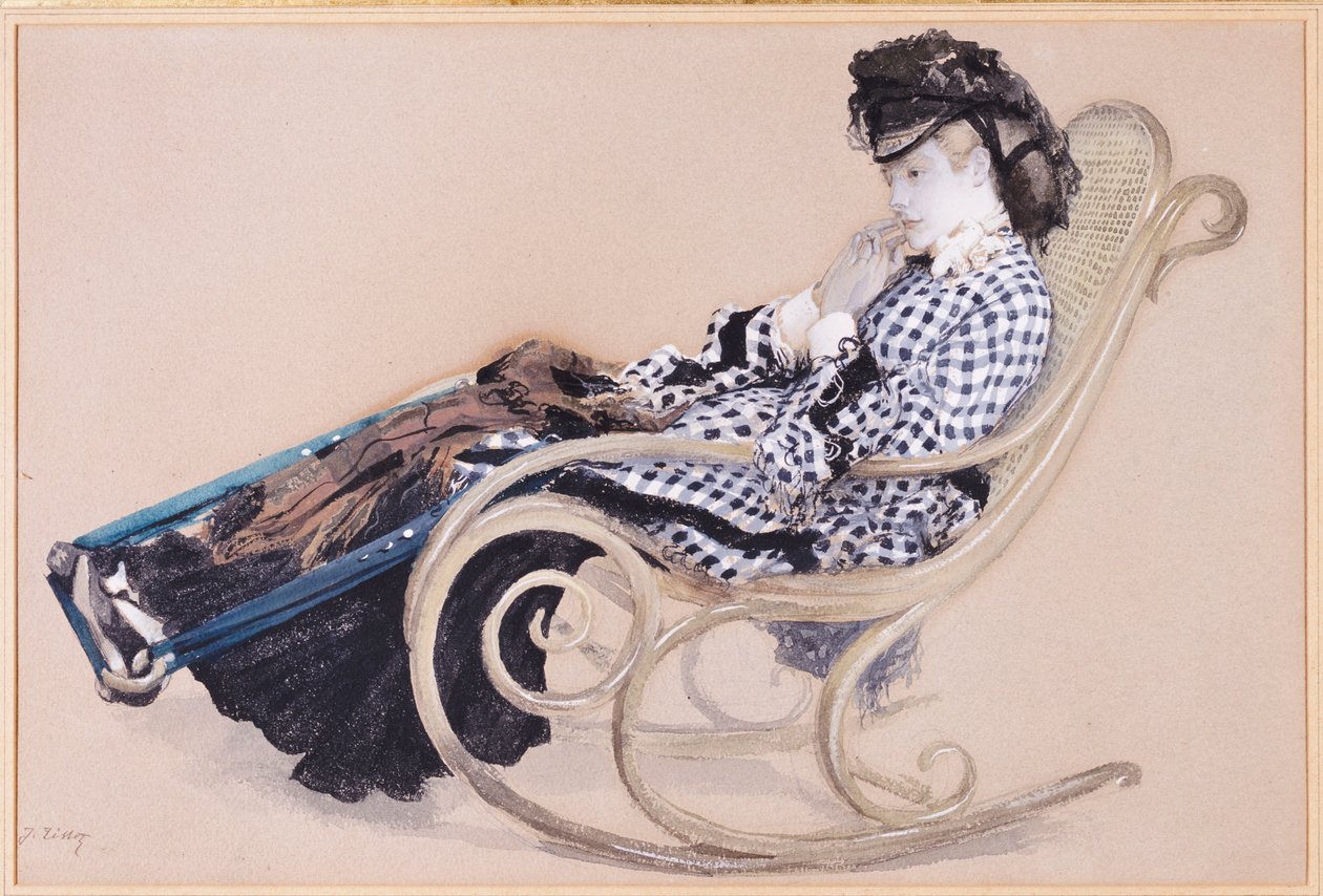 Tanulmány az "Utolsó este" számára alkotó: James Jacques Joseph Tissot