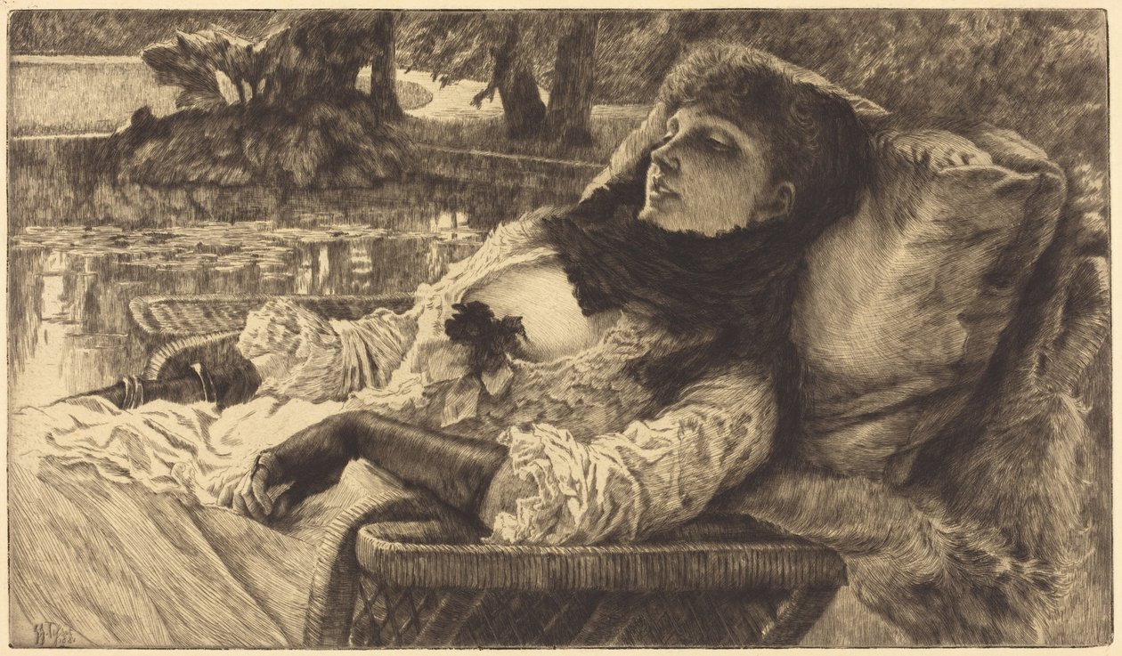 Nyári este alkotó: James Jacques Joseph Tissot
