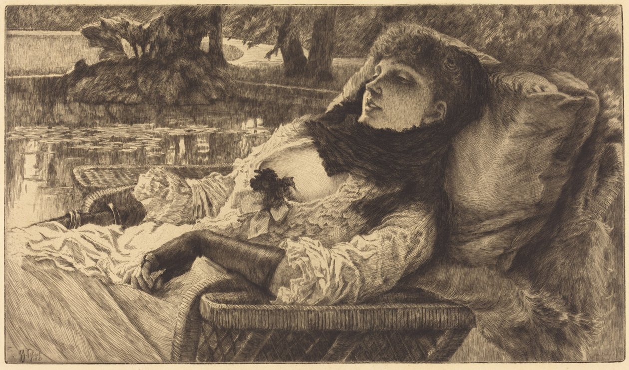 Nyári este alkotó: James Jacques Joseph Tissot