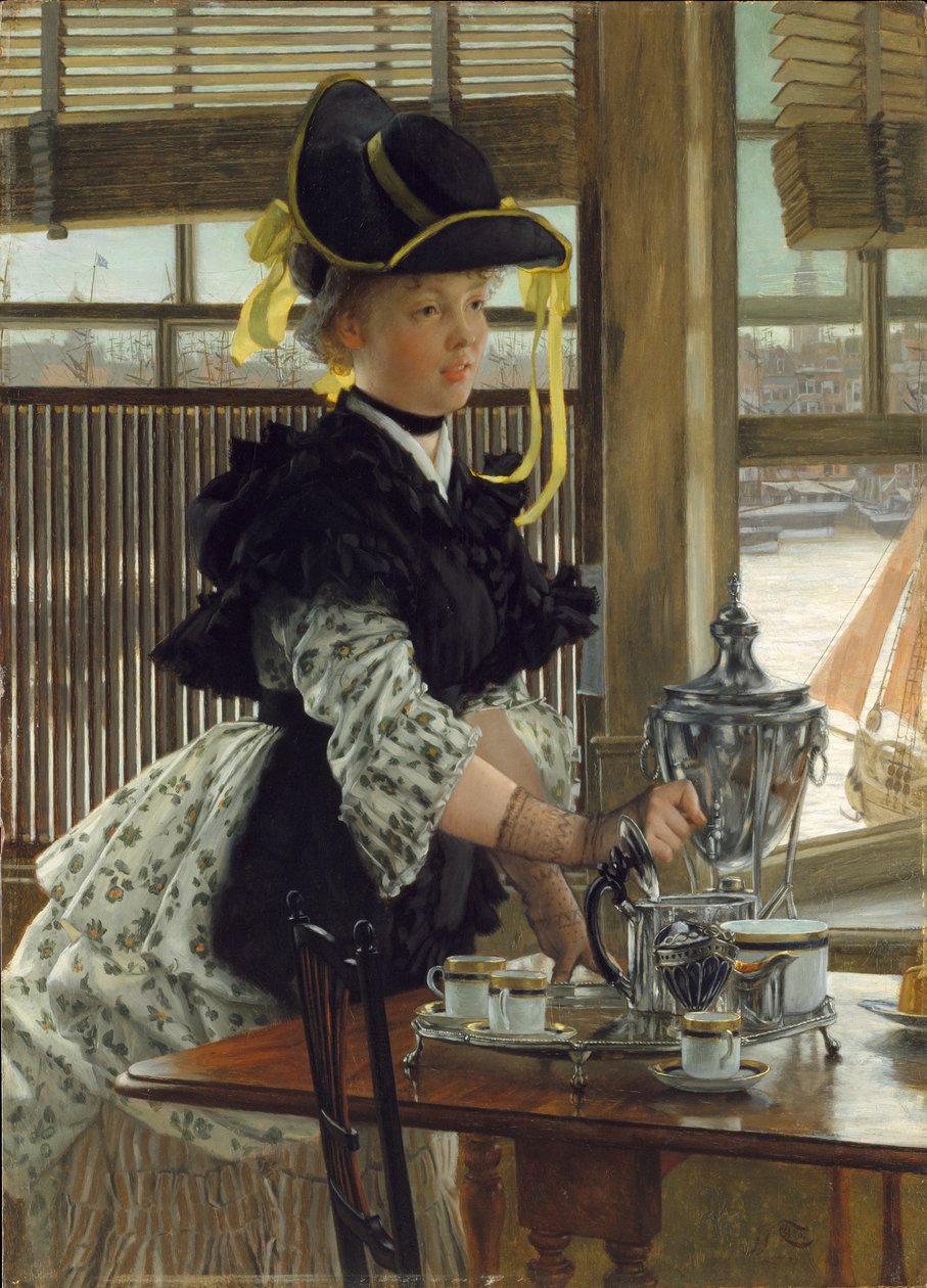 Tea, 1872 alkotó: James Jacques Joseph Tissot