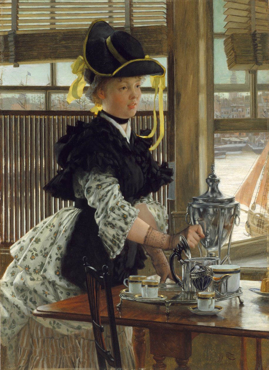 Tea, 1872. alkotó: James Jacques Joseph Tissot