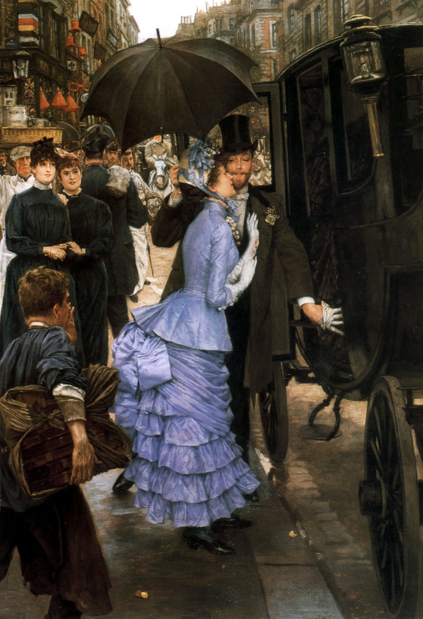 A koszorúslány, 1883-1885. alkotó: James Jacques Joseph Tissot