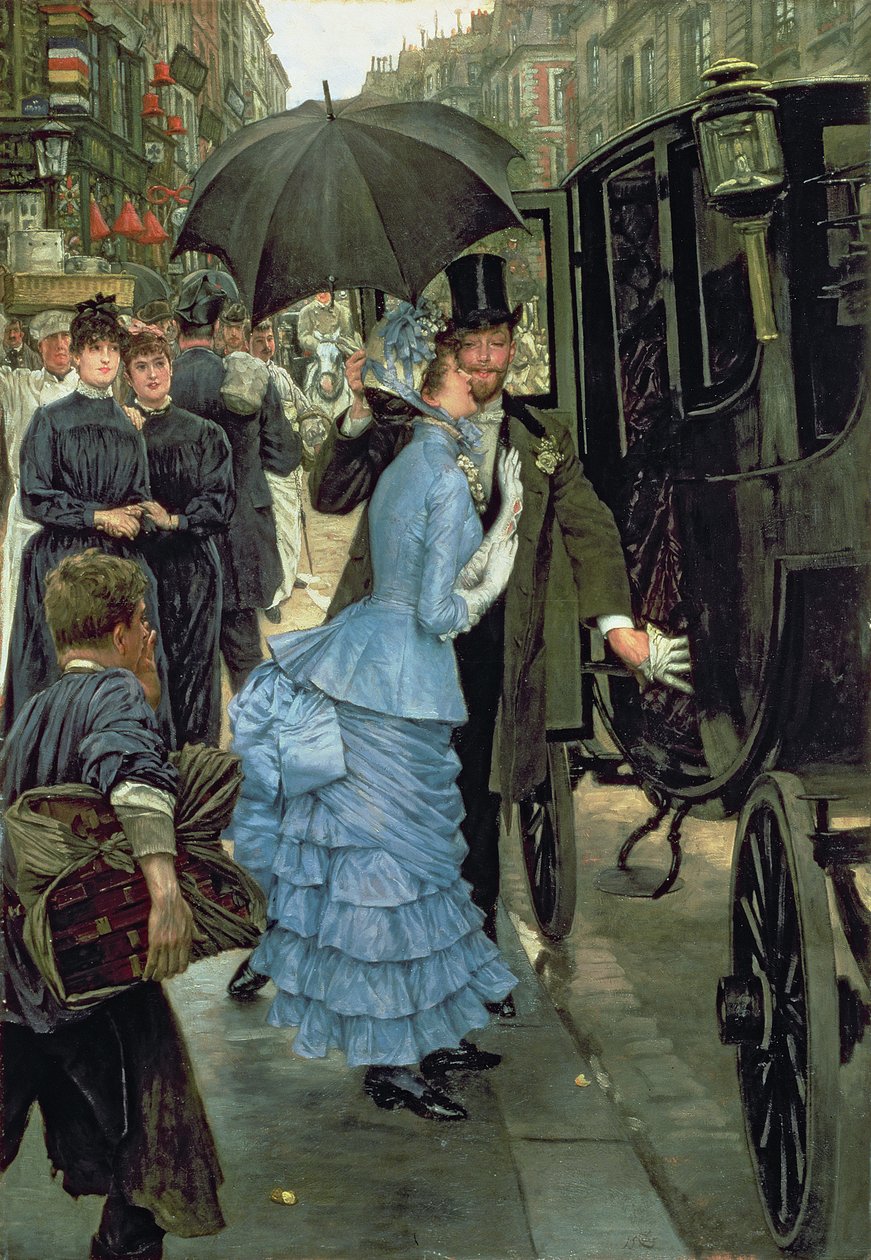 A koszorúslány, 1883-85 körül (olaj, vászon) alkotó: James Jacques Joseph Tissot
