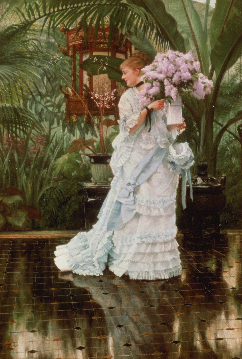 Az orgonacsokor, 1875 alkotó: James Jacques Joseph Tissot