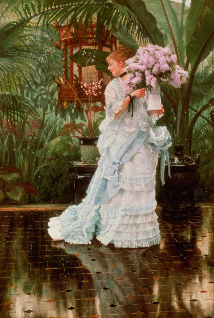 Az orgonacsokor, 1875 körül alkotó: James Jacques Joseph Tissot