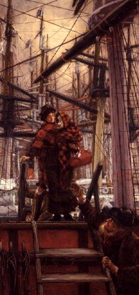 Az emigránsok, avagy egy segítő kéz alkotó: James Jacques Joseph Tissot