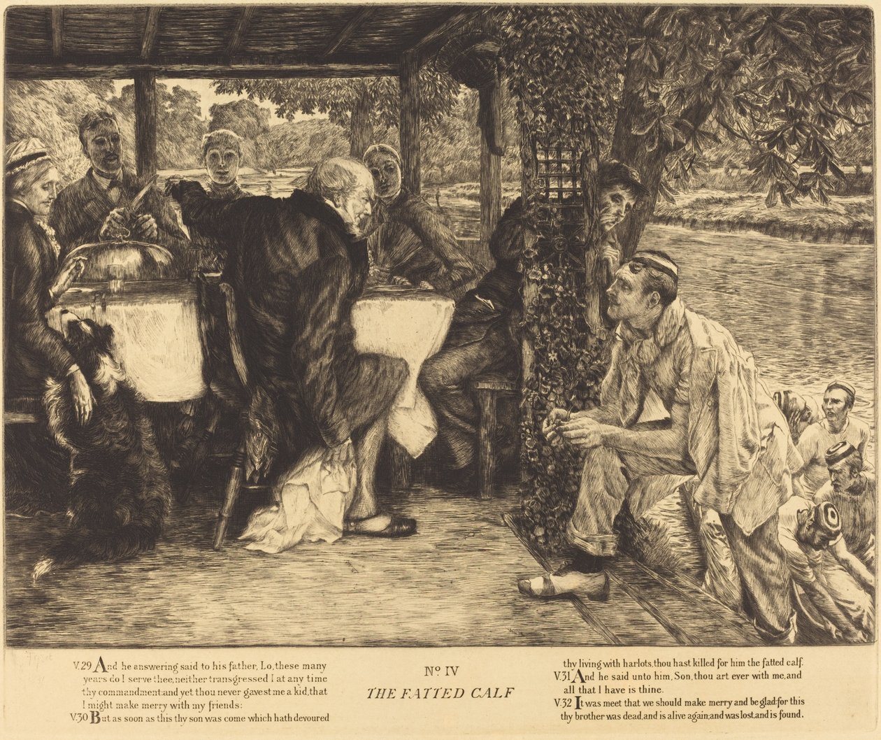 A hízott borjú alkotó: James Jacques Joseph Tissot
