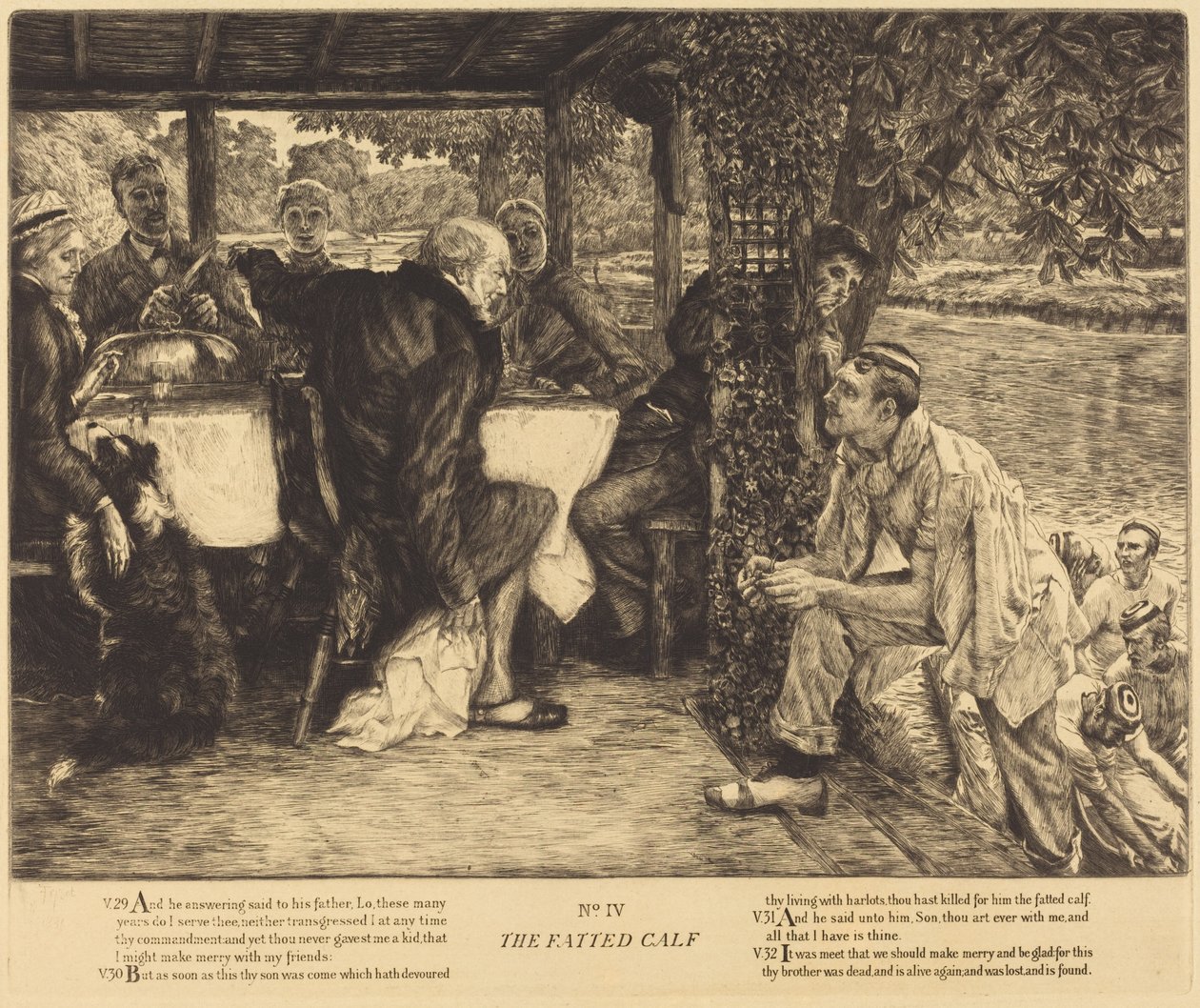 A hizlalt borjú alkotó: James Jacques Joseph Tissot