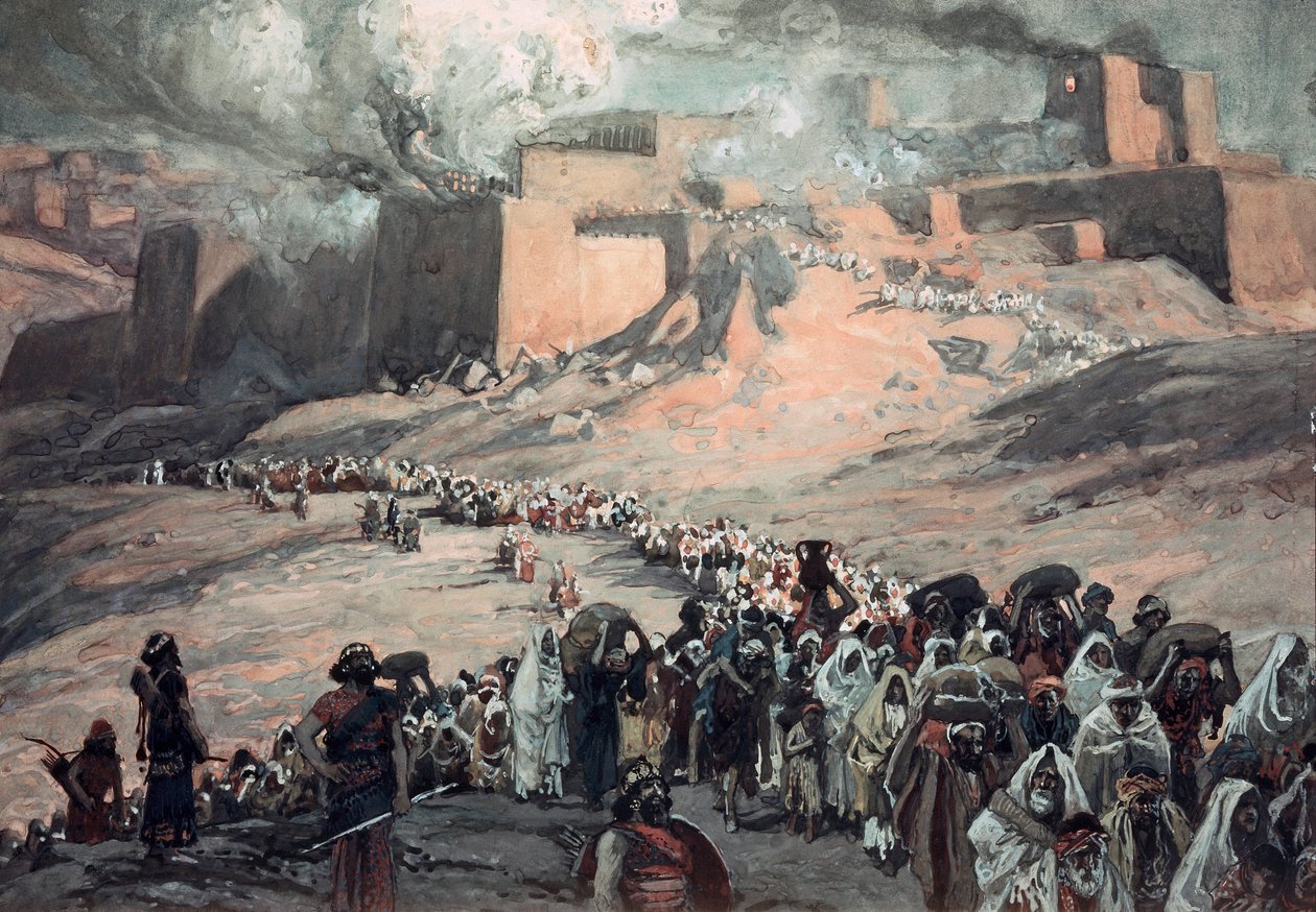 The Flight of the Prisoners (gouache a fedélzeten) alkotó: James Jacques Joseph Tissot