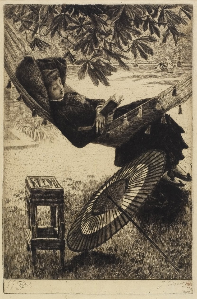 A Függőágy alkotó: James Jacques Joseph Tissot
