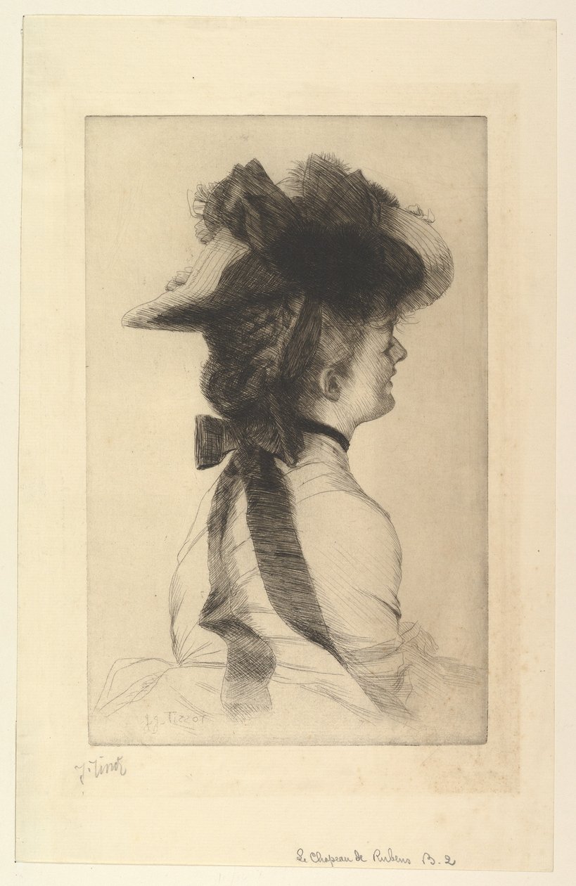 A Rubens-kalap, 1875. alkotó: James Jacques Joseph Tissot