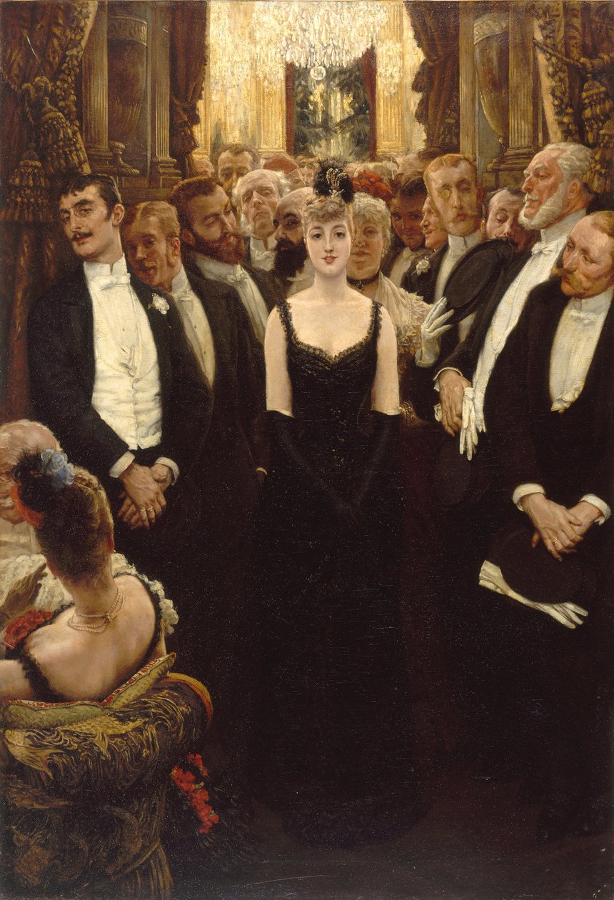 A legszebb nő Párizsban (La plus belle femme de Paris) alkotó: James Jacques Joseph Tissot