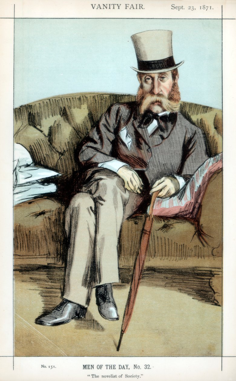 A társadalom regényírója, 1871. alkotó: James Jacques Joseph Tissot