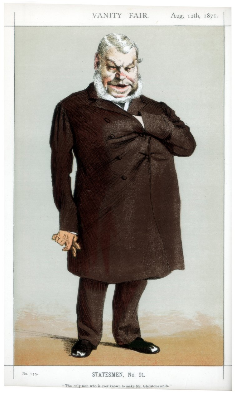 Az egyetlen ember, aki valaha is megmosolyogtatta Mr. Gladstone-t, 1871 alkotó: James Jacques Joseph Tissot