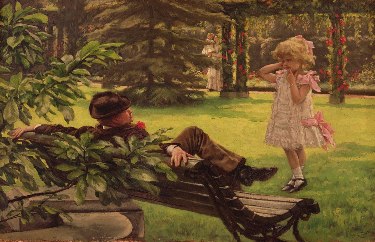 Fred bácsi, 1879 körül (panel) alkotó: James Jacques Joseph Tissot