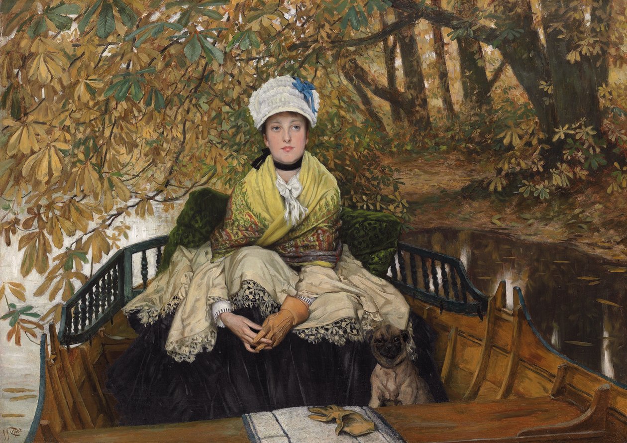 Várakozás alkotó: James Jacques Joseph Tissot
