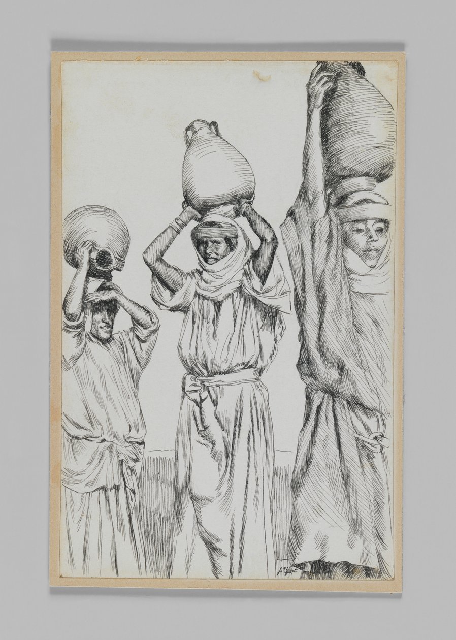 Galileai nők, illusztráció a mi Urunk Jézus Krisztus életéből alkotó: James Jacques Joseph Tissot