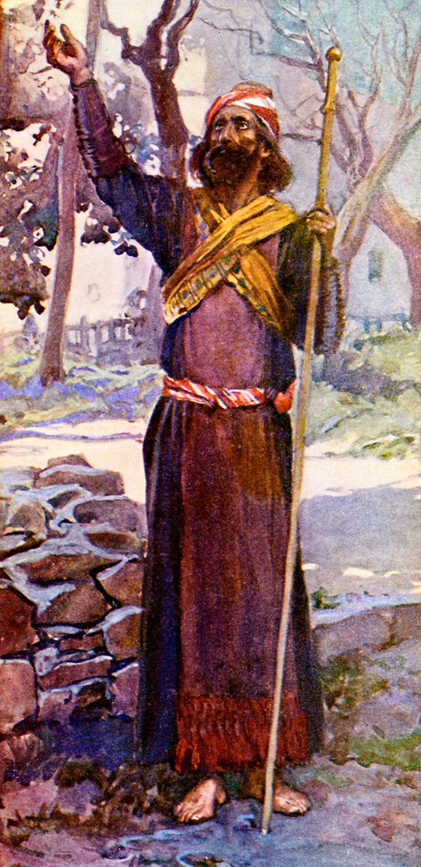 Zakariás, J James Tissot - Biblia alkotó: James Jacques Joseph after Tissot