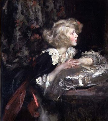Lady Diana Manners, később Lady Diana Cooper portréja alkotó: James Jebusa Shannon