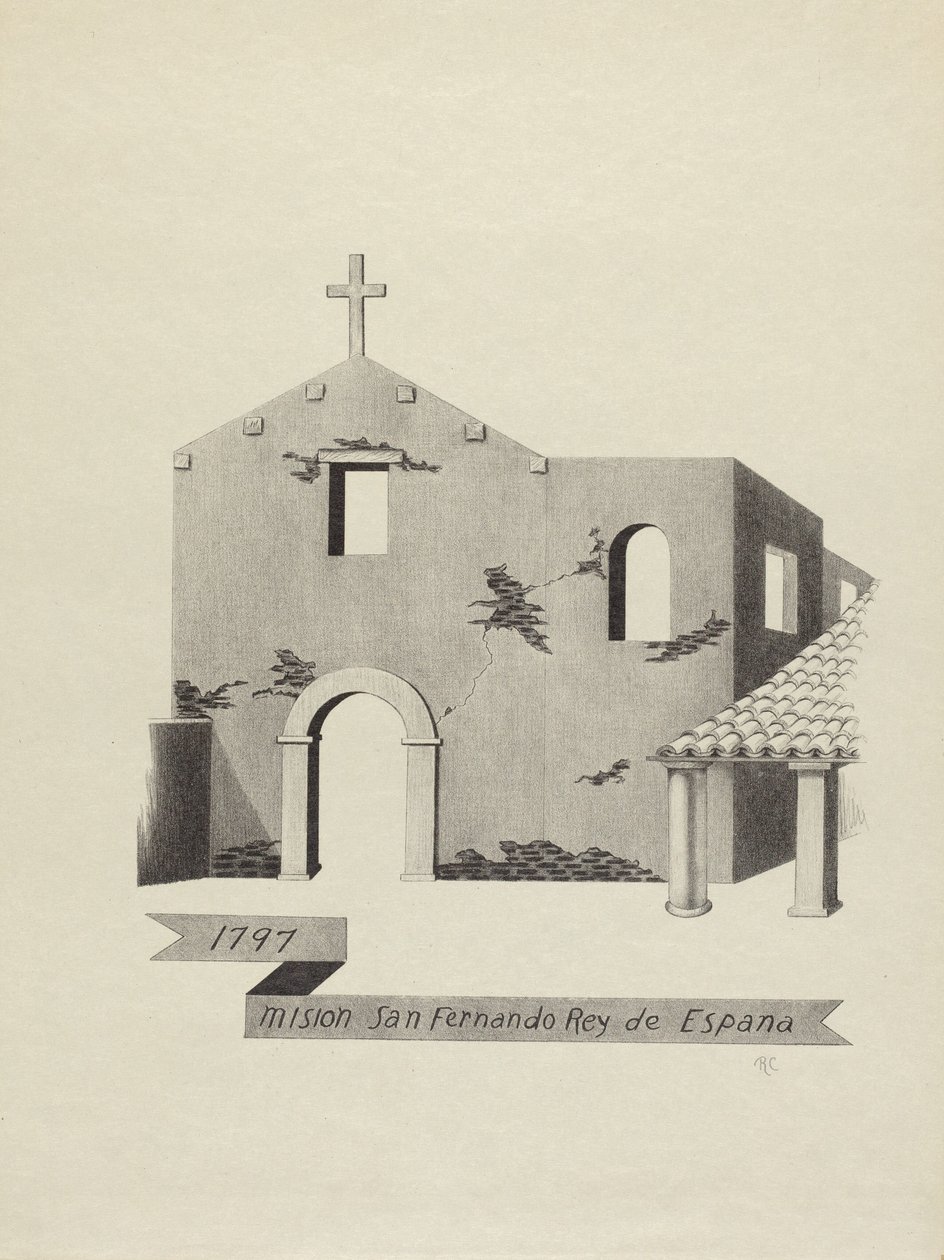 Misszió San Fernando Rey de Espana alkotó: James Jones