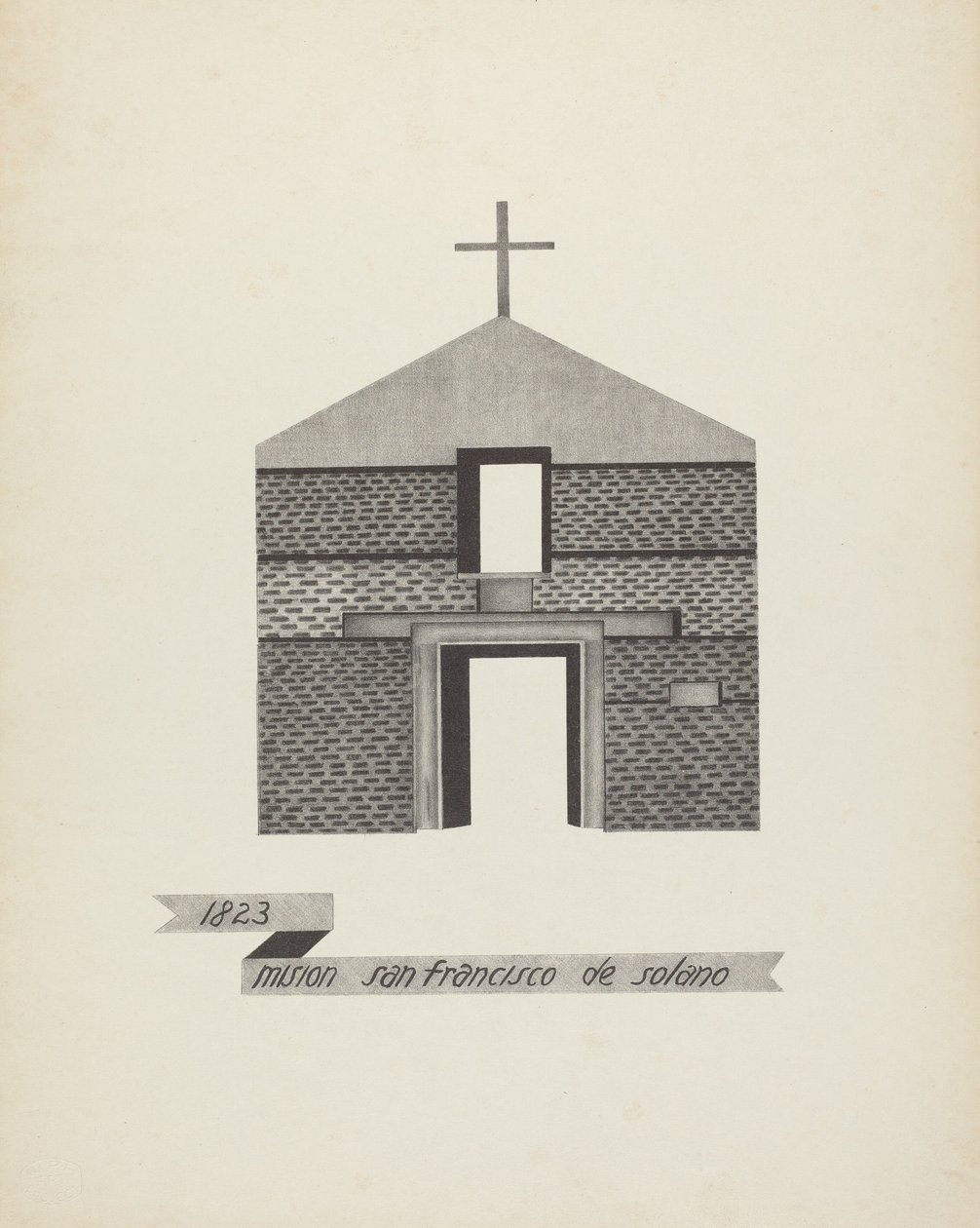 Misszió San Francisco de Solano alkotó: James Jones