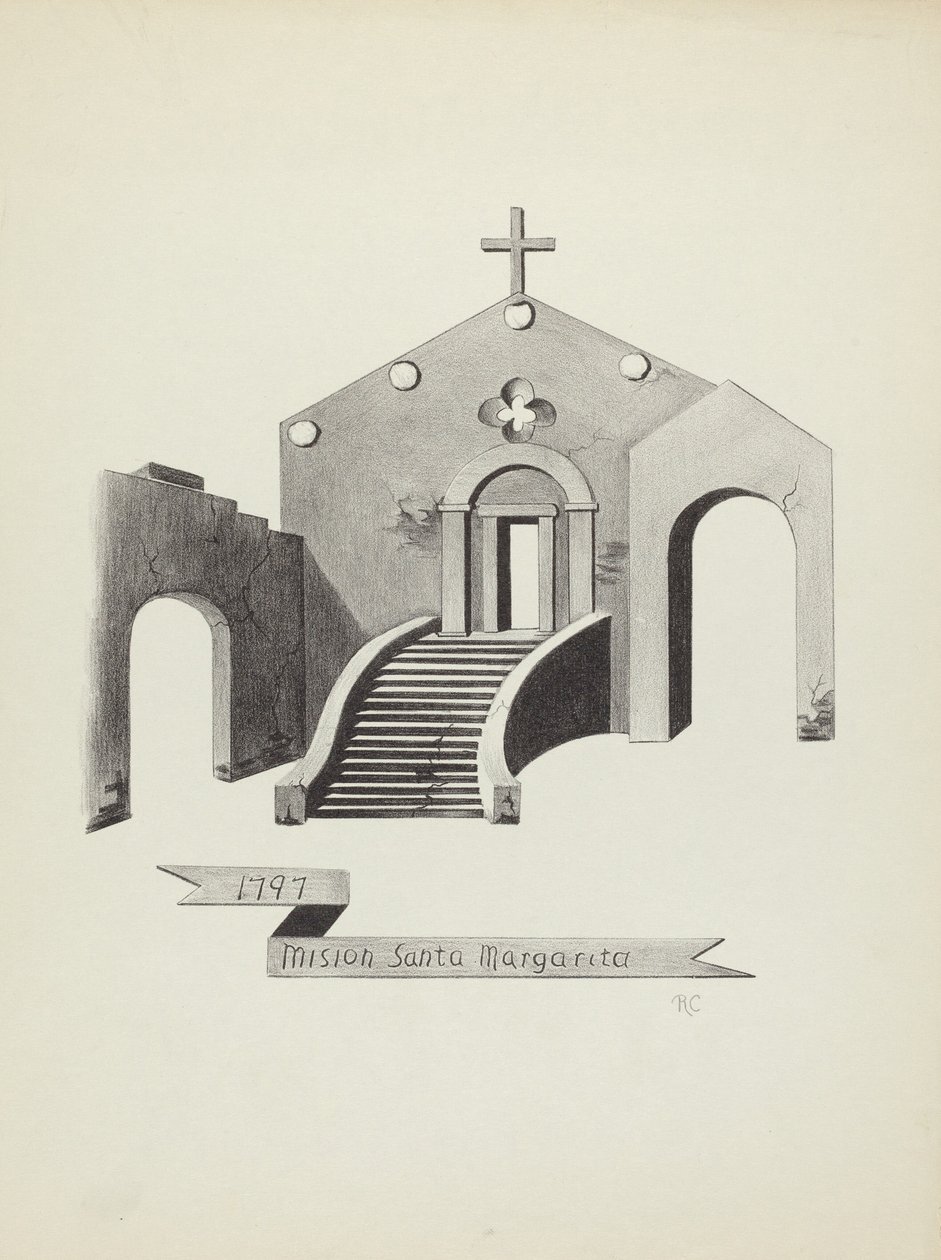 Santa Margarita küldetés alkotó: James Jones