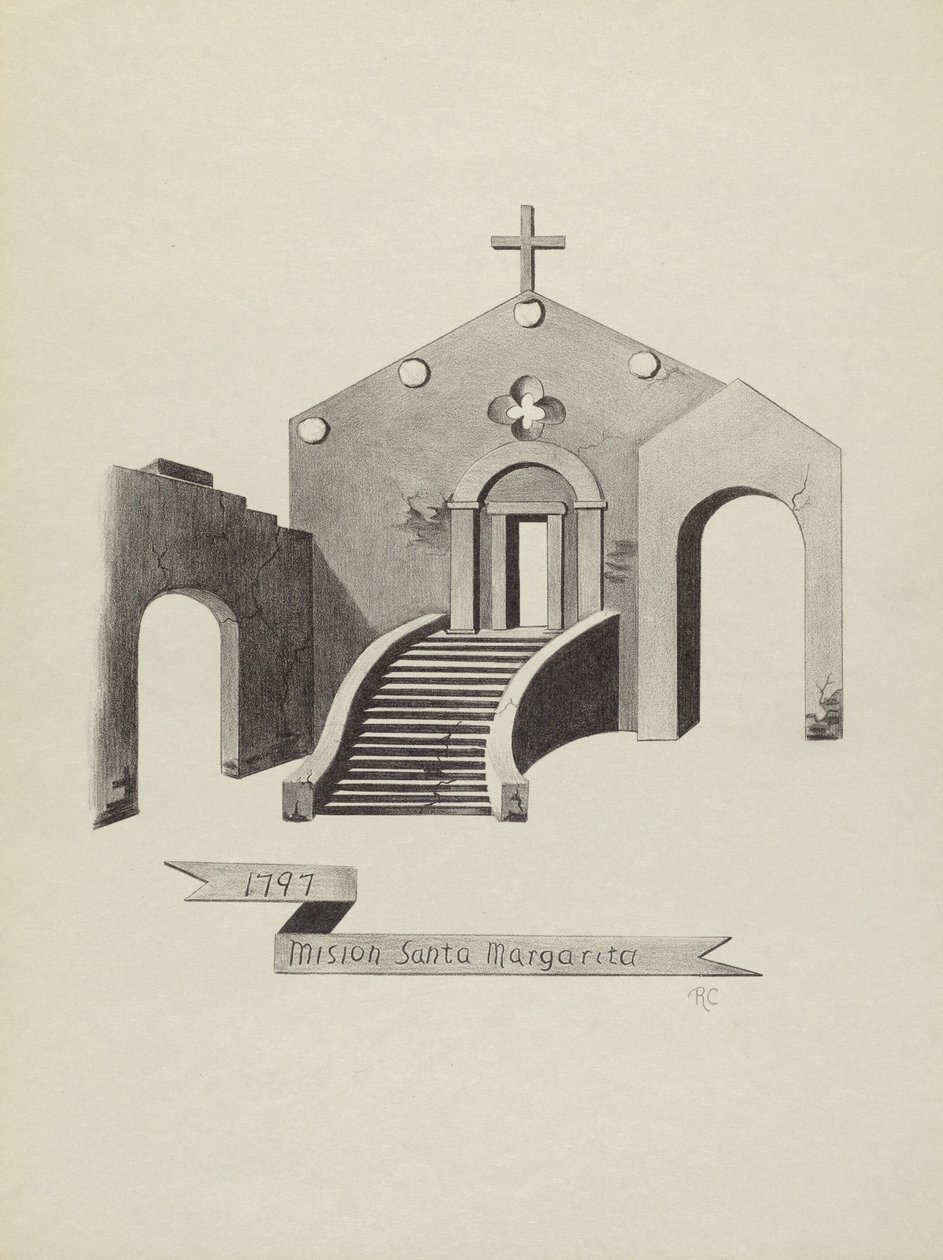 Santa Margarita küldetés alkotó: James Jones