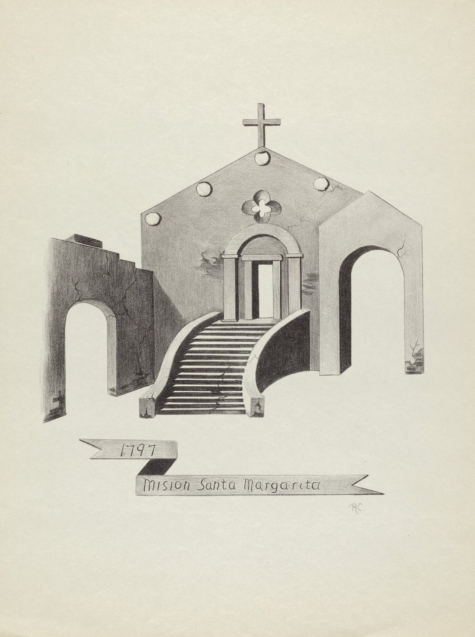 Santa Margarita küldetés alkotó: James Jones