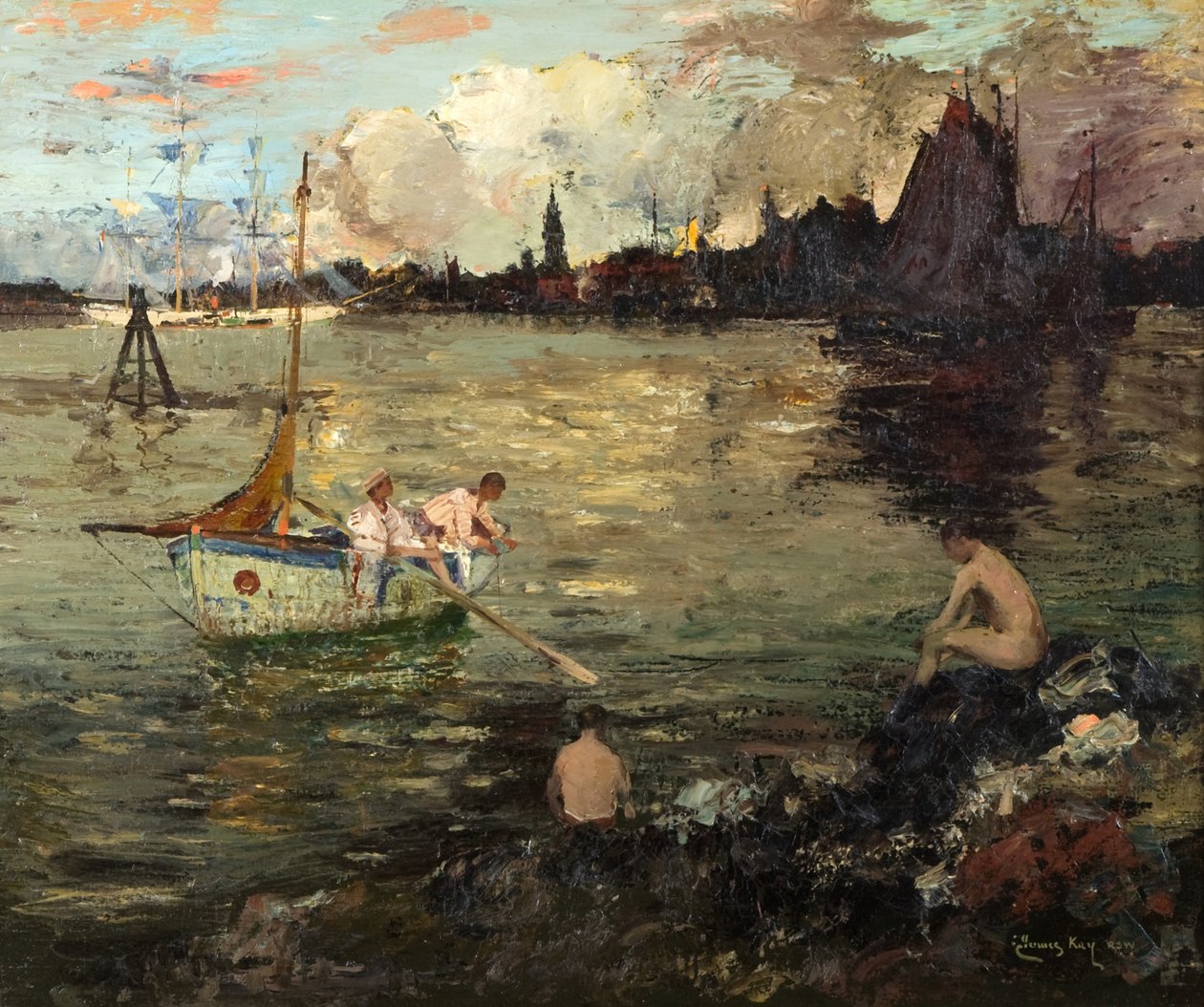 Az est örömében alkotó: James Kay