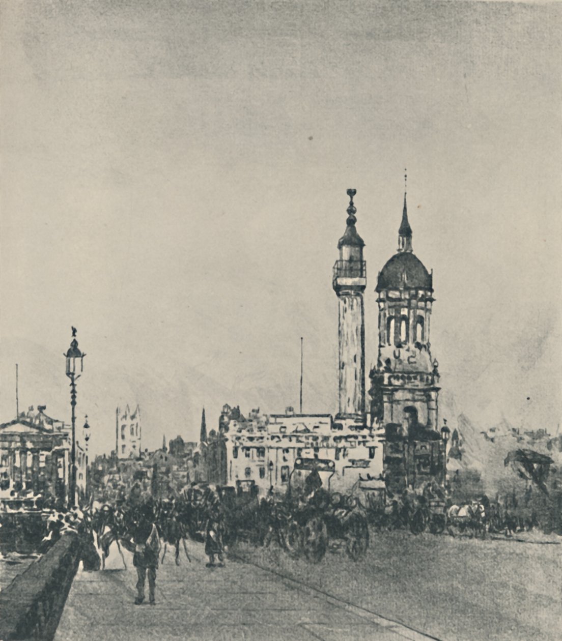 London Bridge, 1919 alkotó: James Kerr Lawson