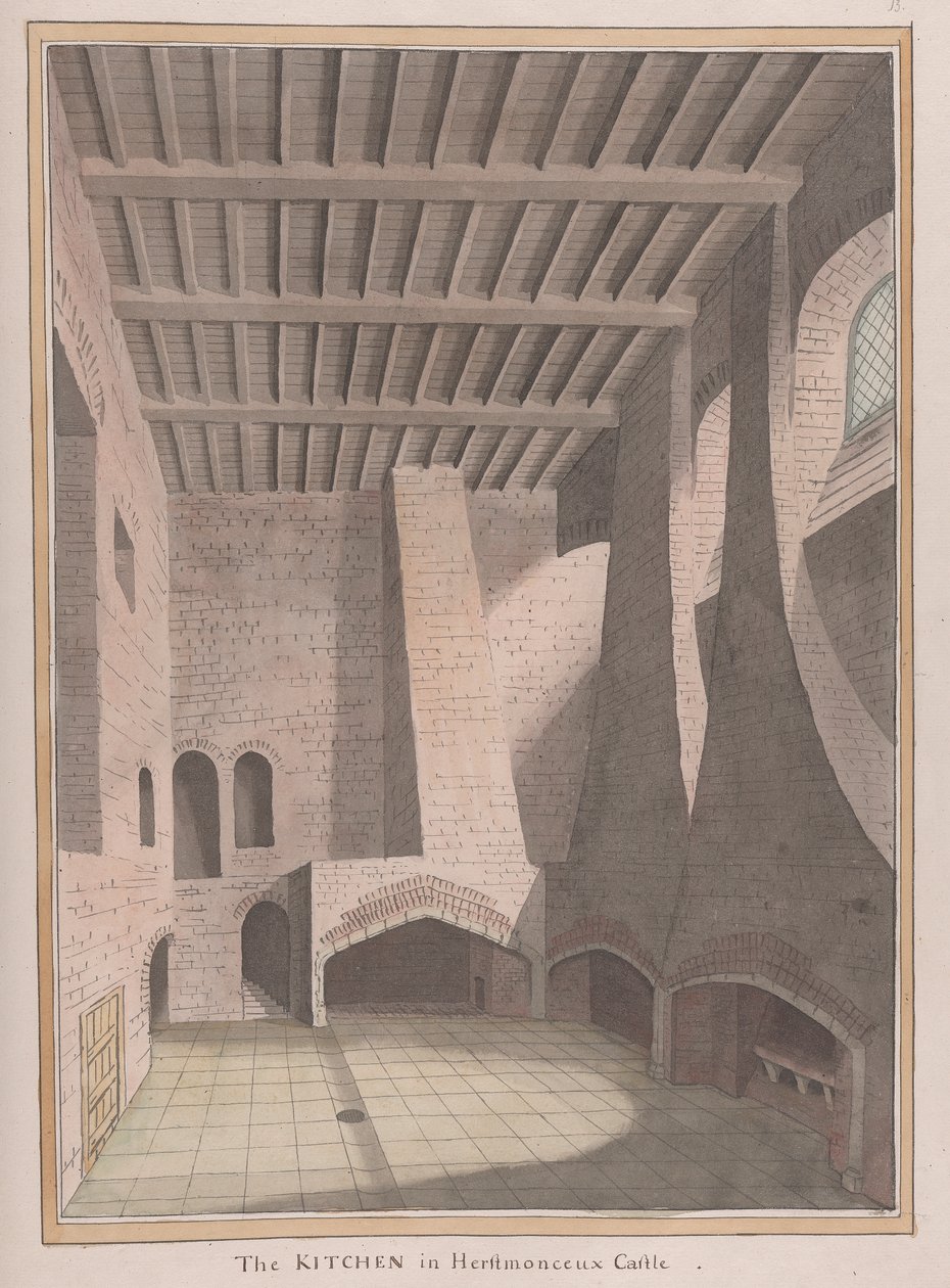 Herstmonceux kastély, East Sussex: A konyha alkotó: James Lambert  of Lewes