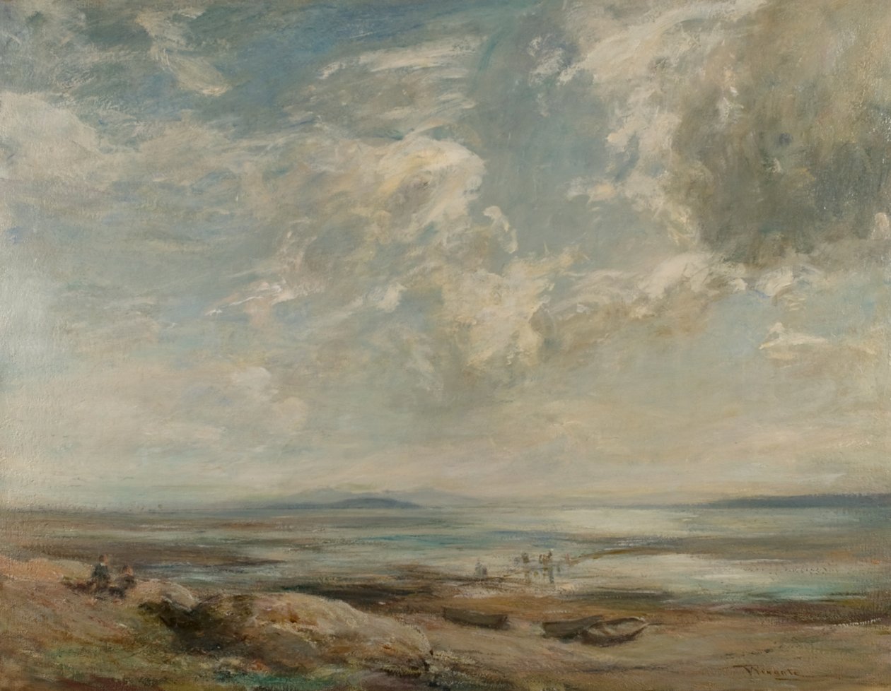 Fairlie Sands (olaj, vászon) alkotó: James Lawton Wingate
