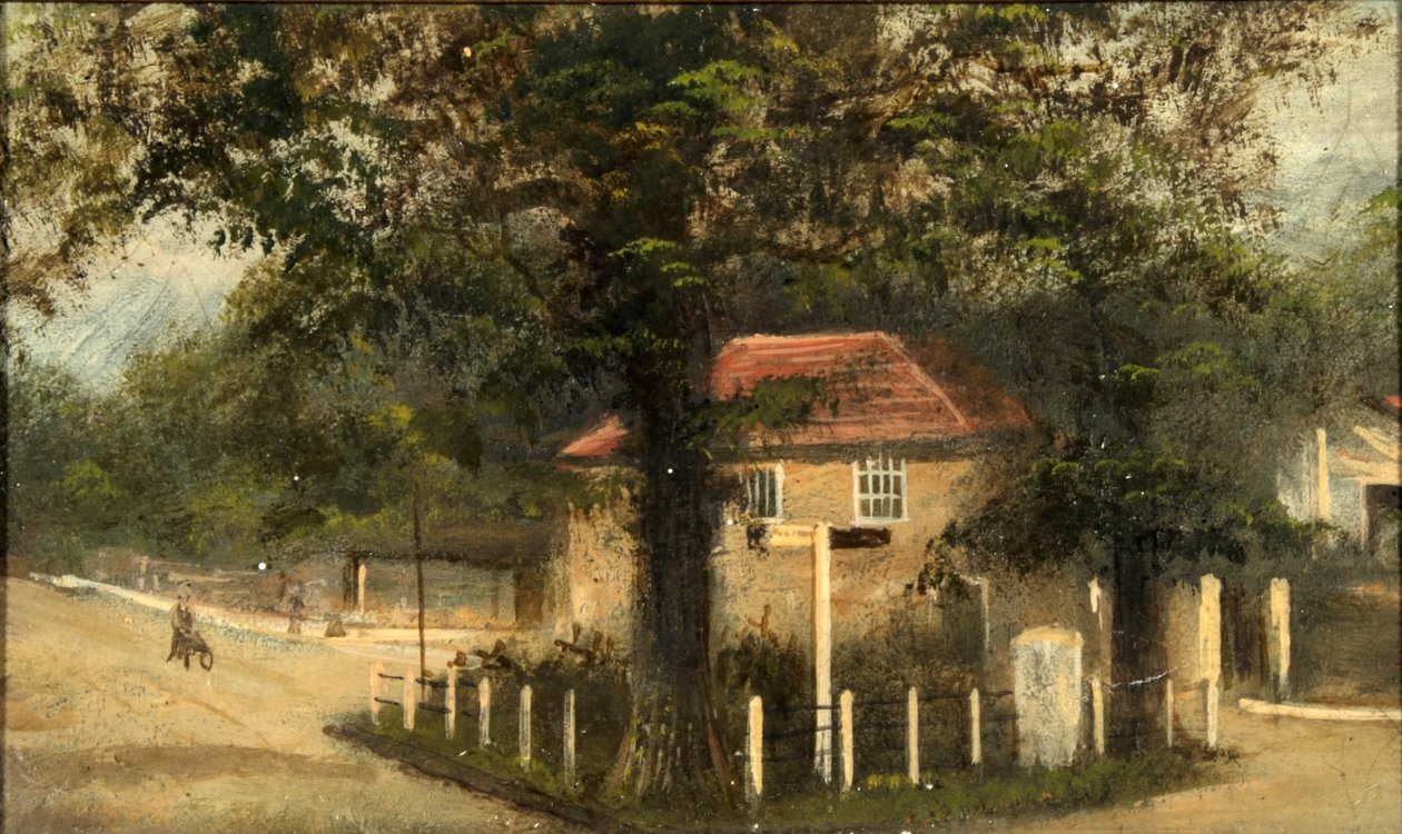 A Háborús Emlékháromszög East Sheenben alkotó: James Lewis