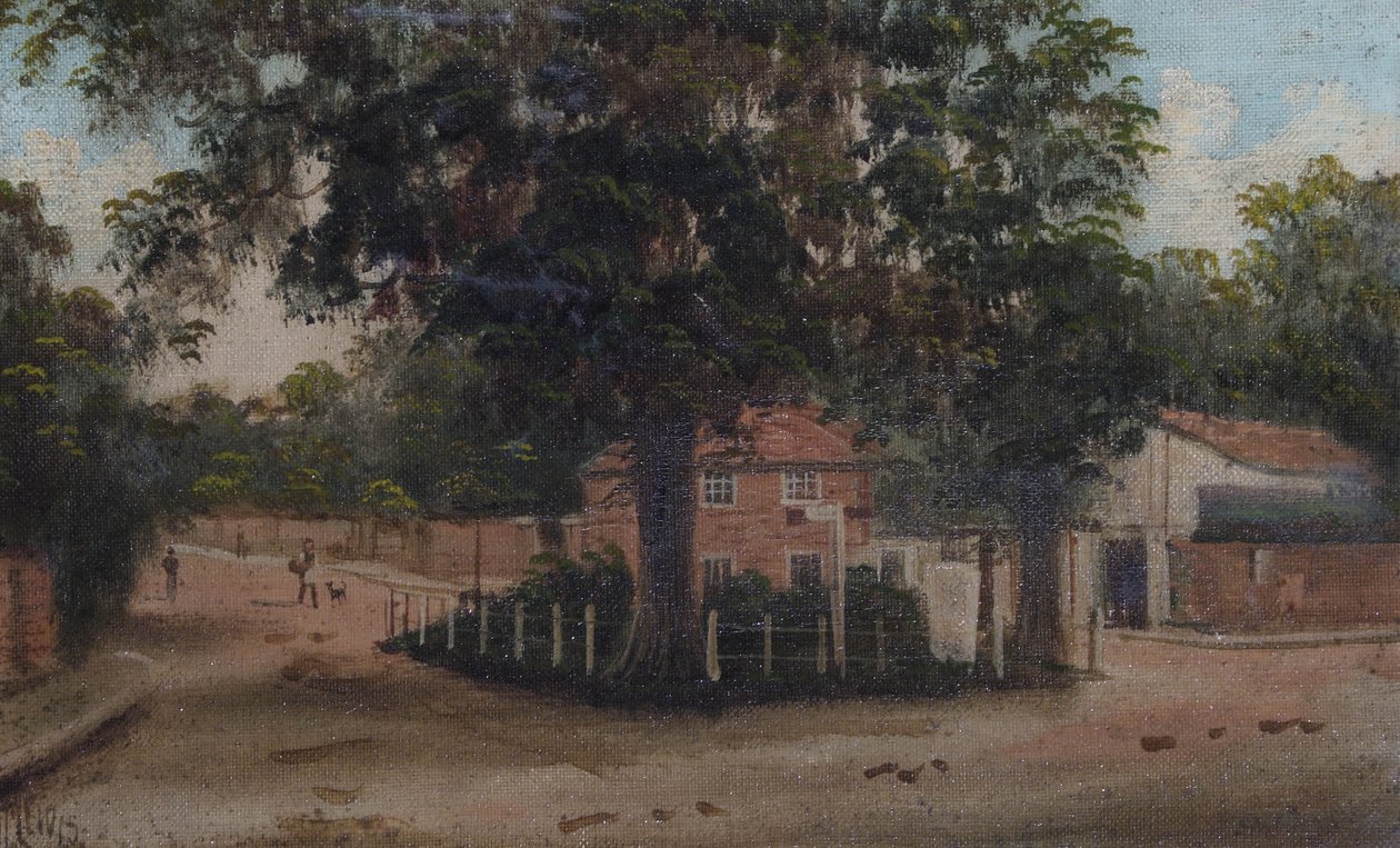 A Háborús Emlékháromszög East Sheenben alkotó: James Lewis