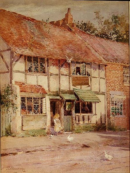 Anne Hathaway házikója, Shottery, Warwickshire alkotó: James Mackay