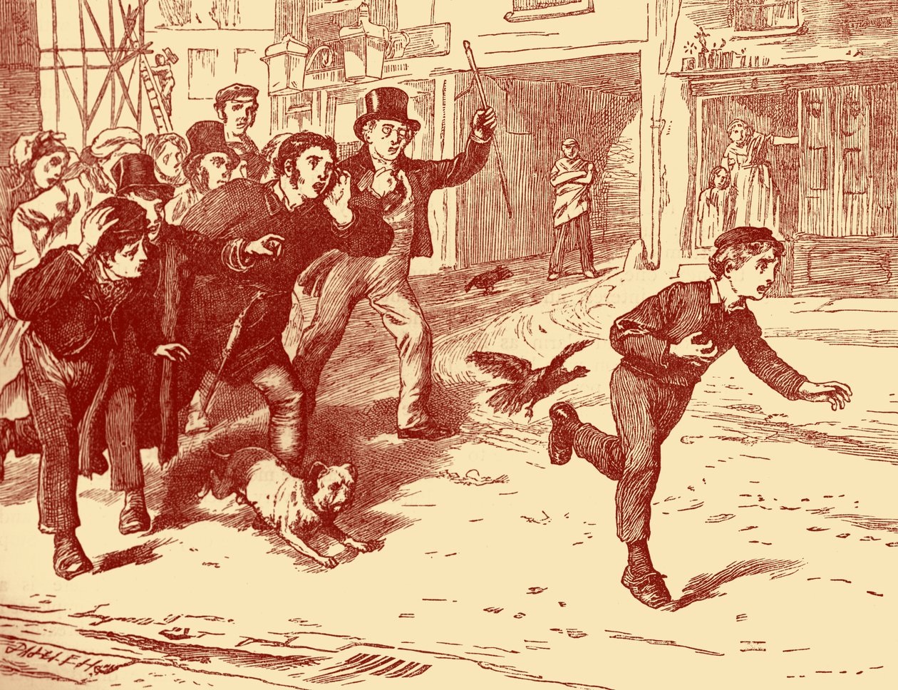 Charles Dickens " Twist Oliver kalandjai " alkotó: James Mahoney