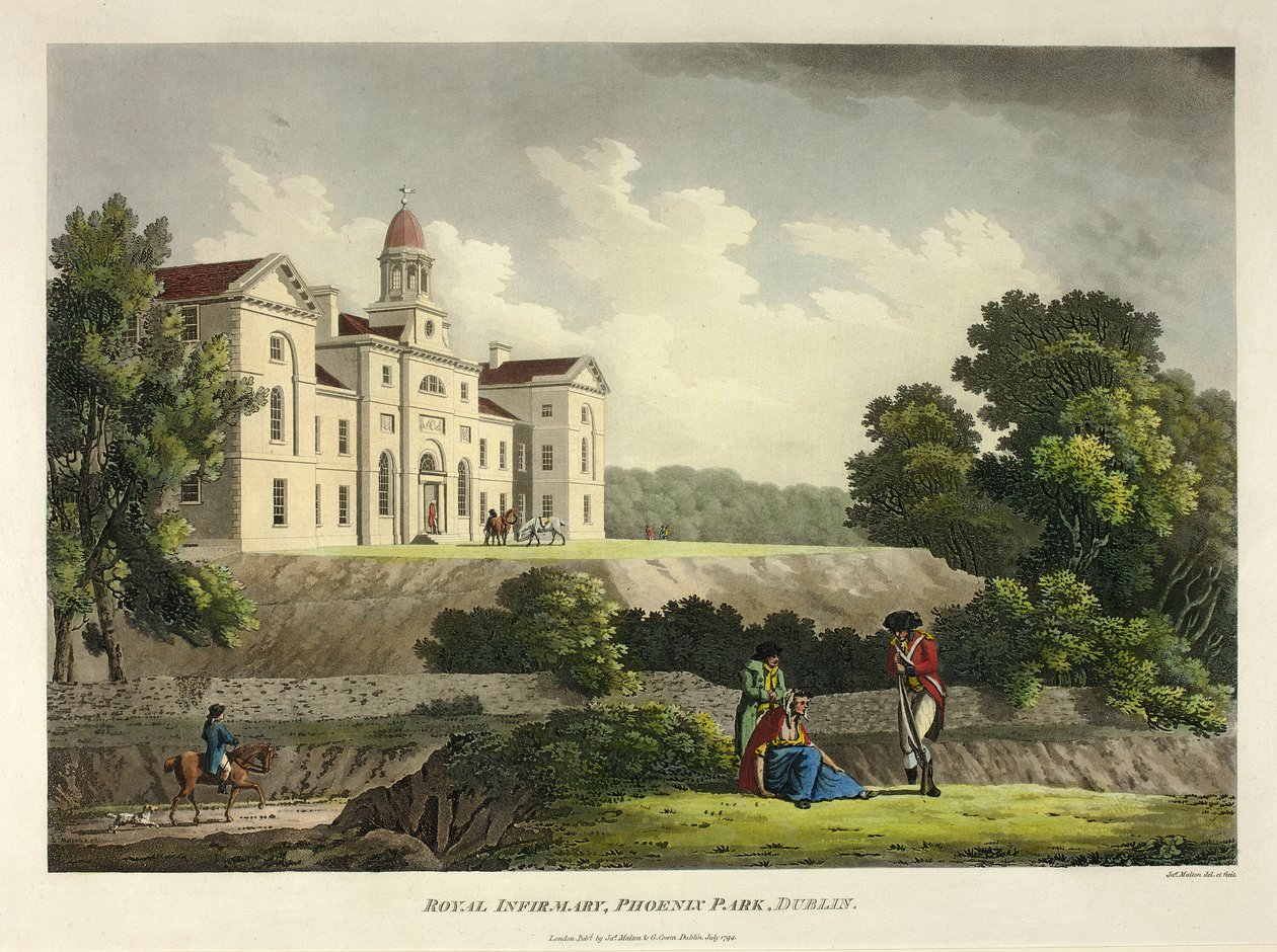 Royal Infirmary Phoenix Park, Dublin alkotó: James Malton