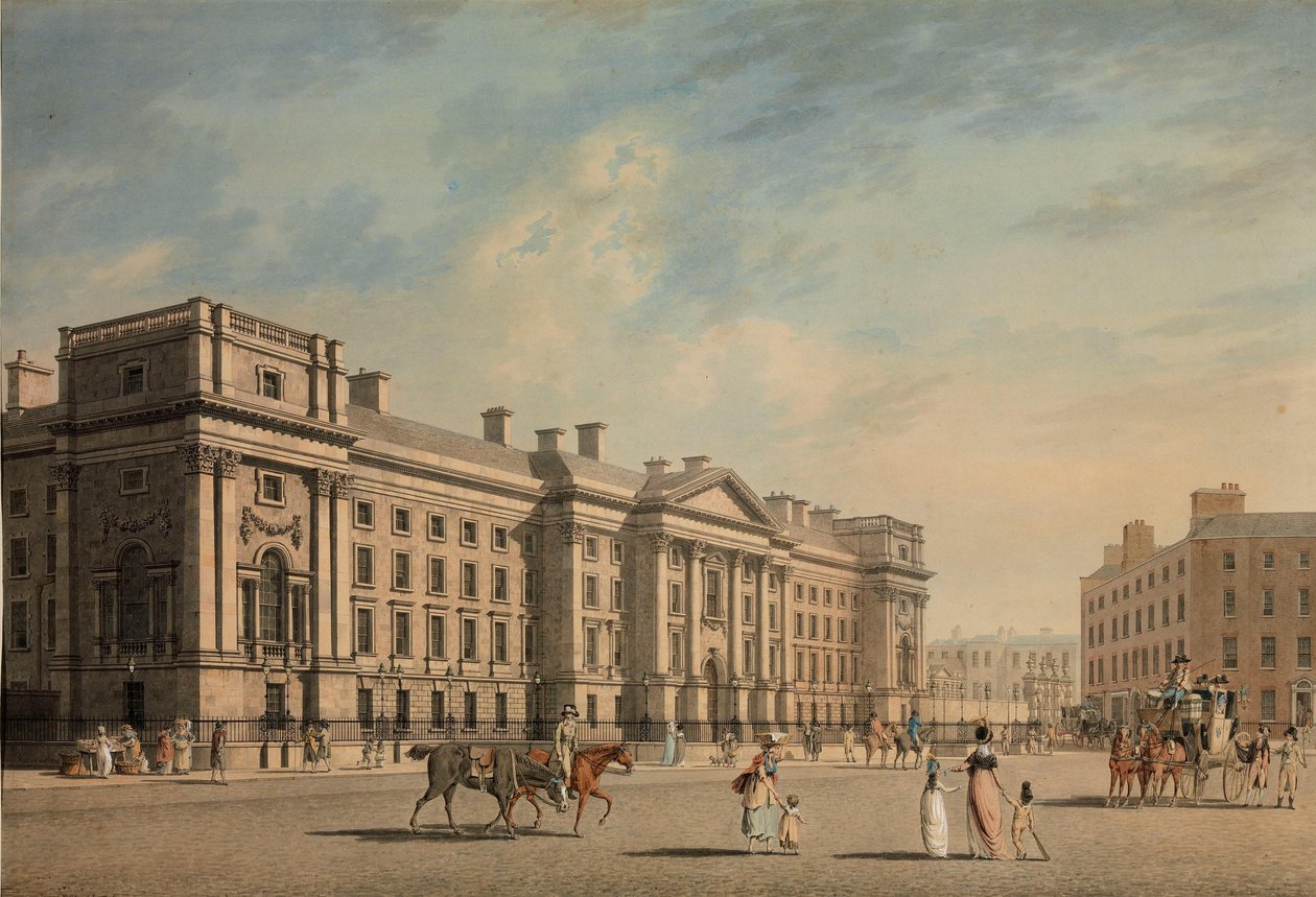 Trinity College, College Green, Dublin alkotó: James Malton