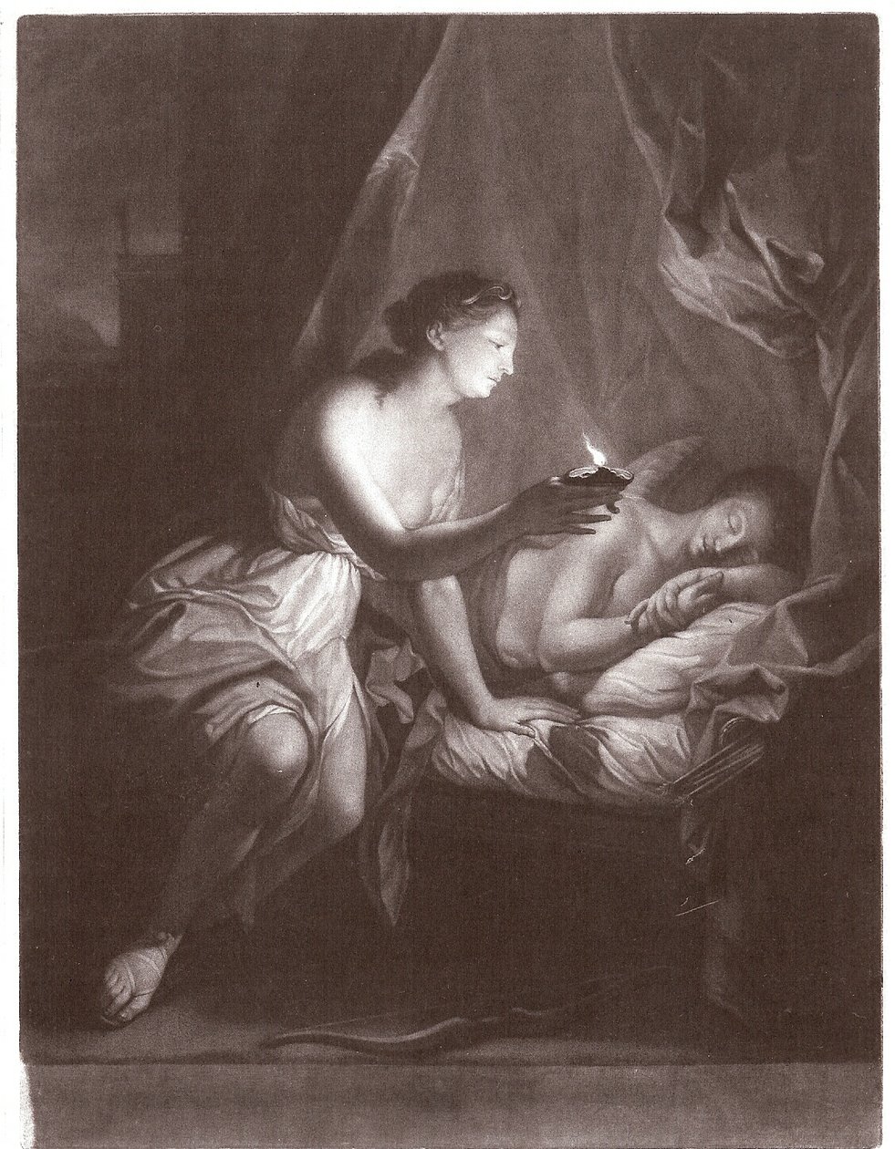 Ámor és Psyche alkotó: James McArdell