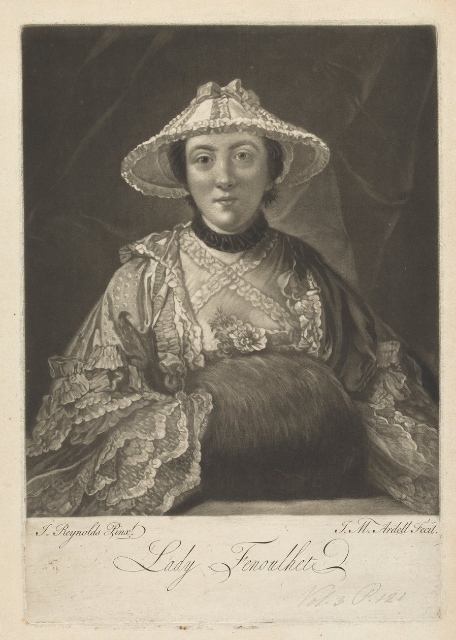 Lady Anne Fenoulhet (született Day) alkotó: James McArdell