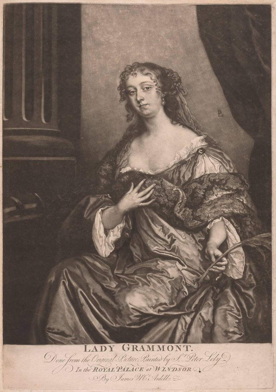Lady Grammont alkotó: James McArdell