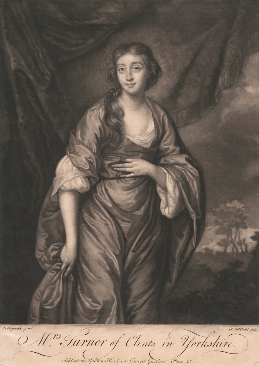 Mrs. Turner alkotó: James McArdell