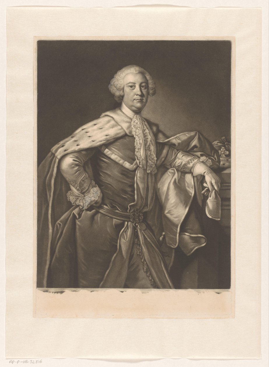 Robert Ker portréja alkotó: James McArdell