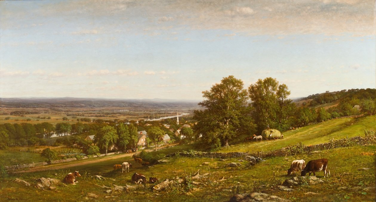 Békés otthonok, 1868 alkotó: James McDougal Hart