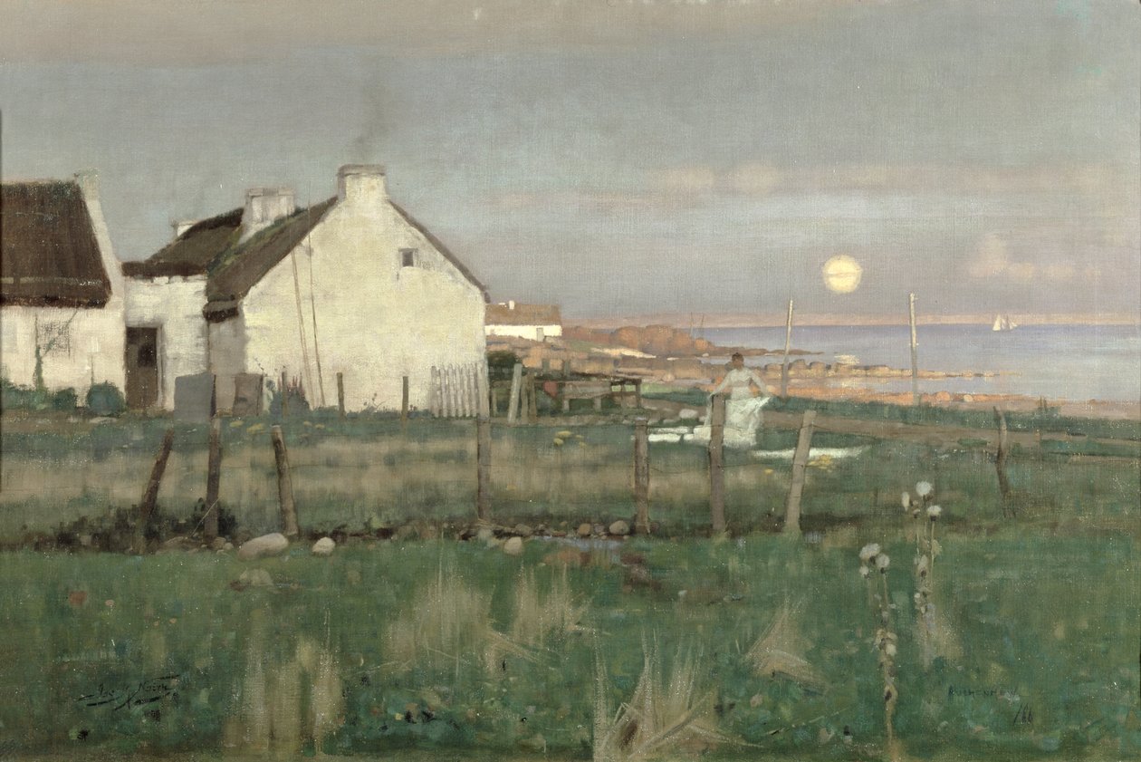 Auchenhew, Arran, 1886 alkotó: James McLachlan Nairn
