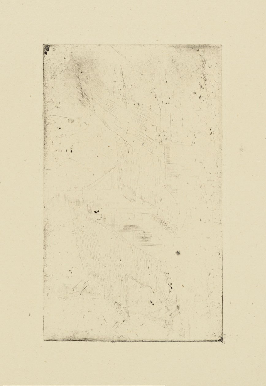 [76] Lenyomatok a Whistler - Épületek törölt tábláiról. alkotó: James Abbott McNeill Whistler