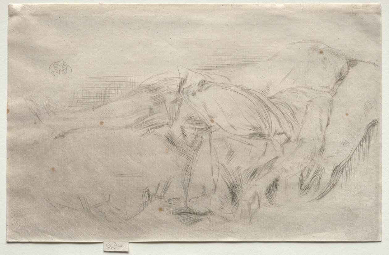 Egy gyermek a kanapén, 2. szám alkotó: James McNeill Whistler