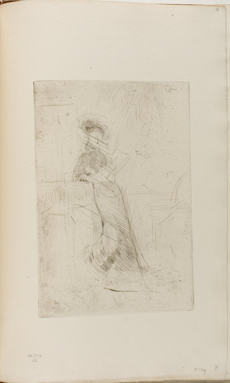 Egy hölgy az ablakban alkotó: James Abbott McNeill Whistler