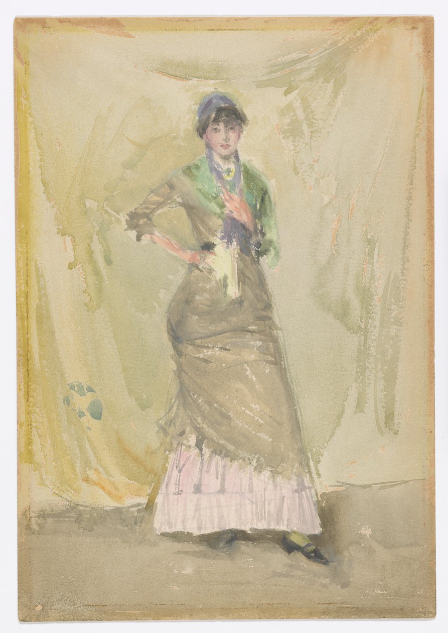 Megjegyzés zöld színben alkotó: James Abbott McNeill Whistler