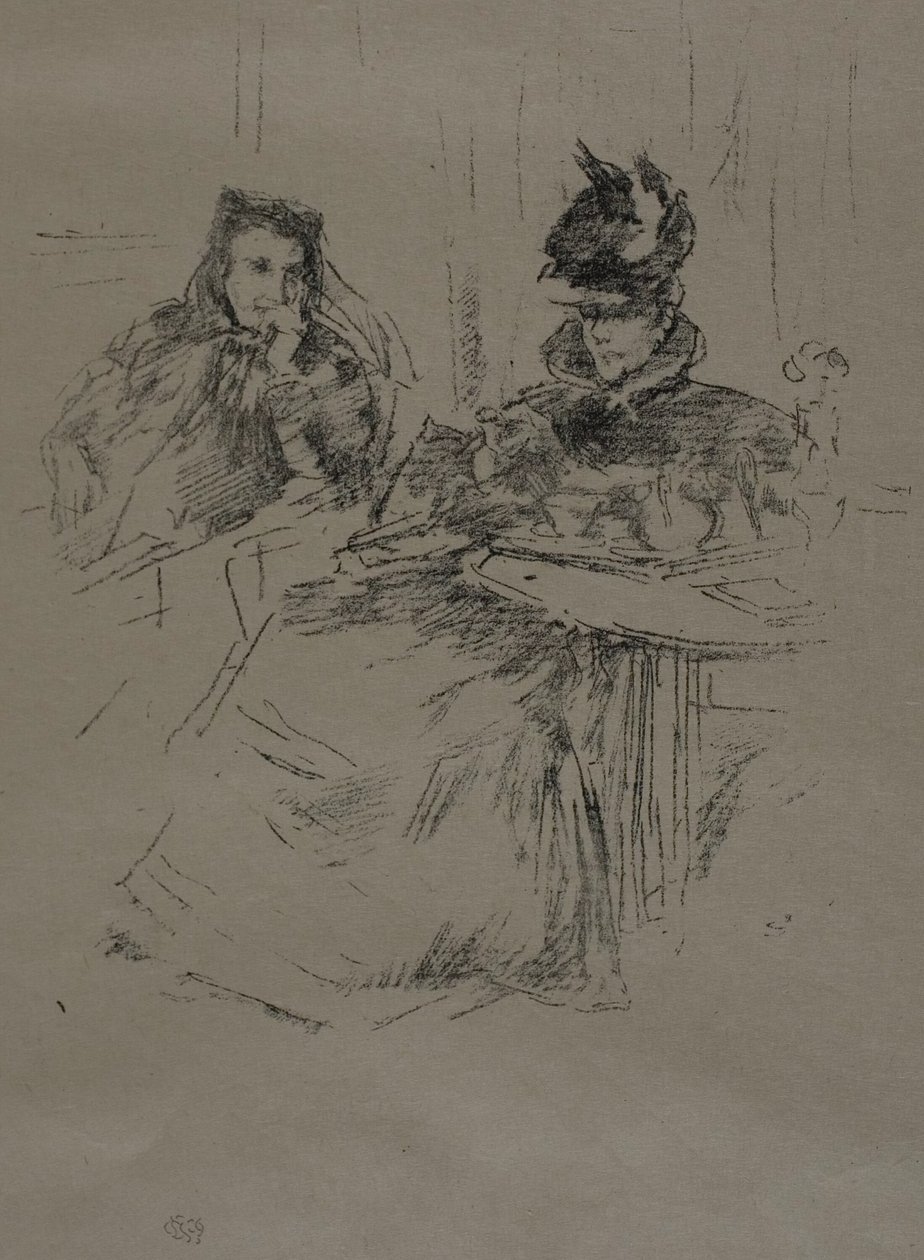 Délutáni tea alkotó: James Abbott McNeill Whistler